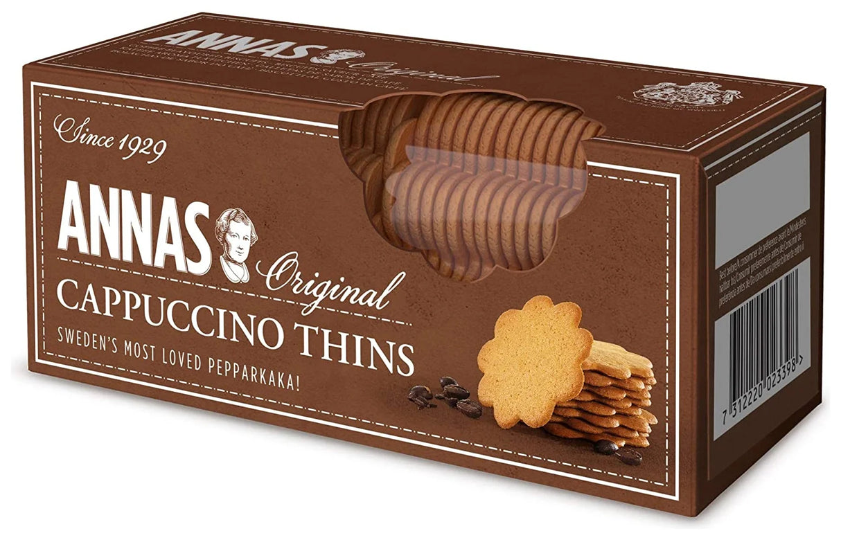 Anna's Cappuccino Thins 150G