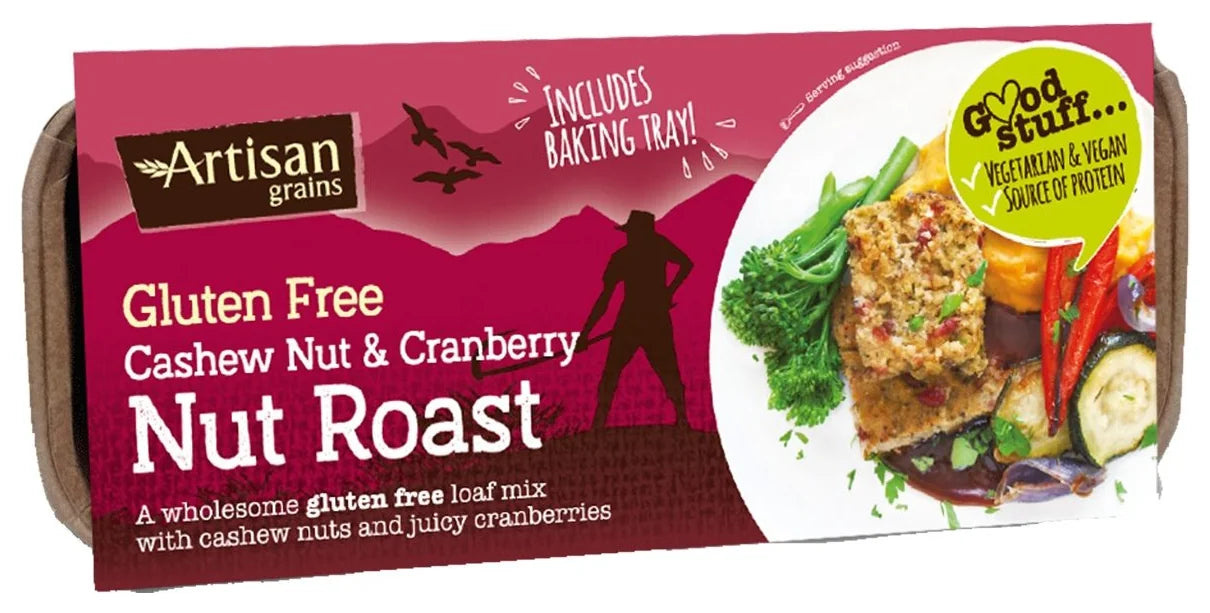 Artisan Grains Cashew & Cranberry Nut Roast 200G
