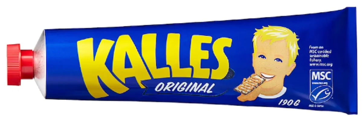 Abba Kalles Kaviar Original Smoked Cod Roe 190G