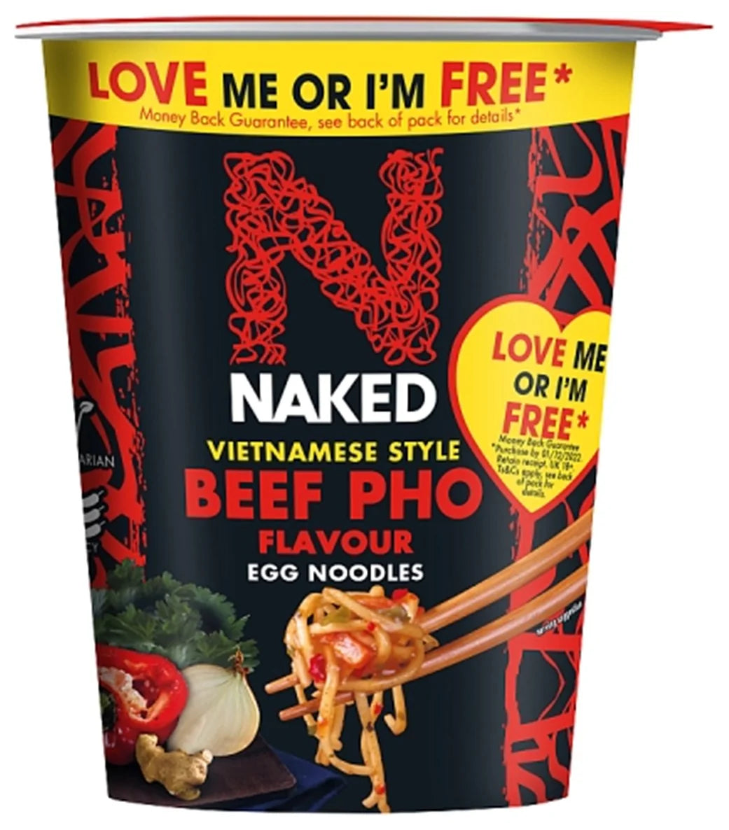 Naked Noodle Vietnam Beef 78G