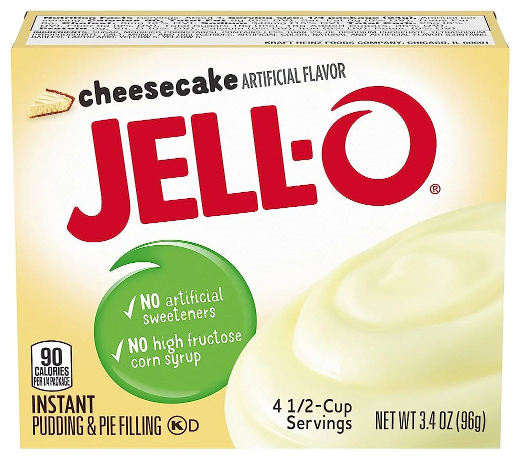 Jell-O Cheesecake Instant Mix 3.4oz