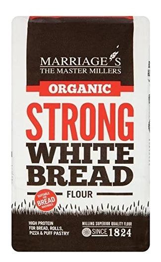 Marriages Millers Organic Strong White 1KG
