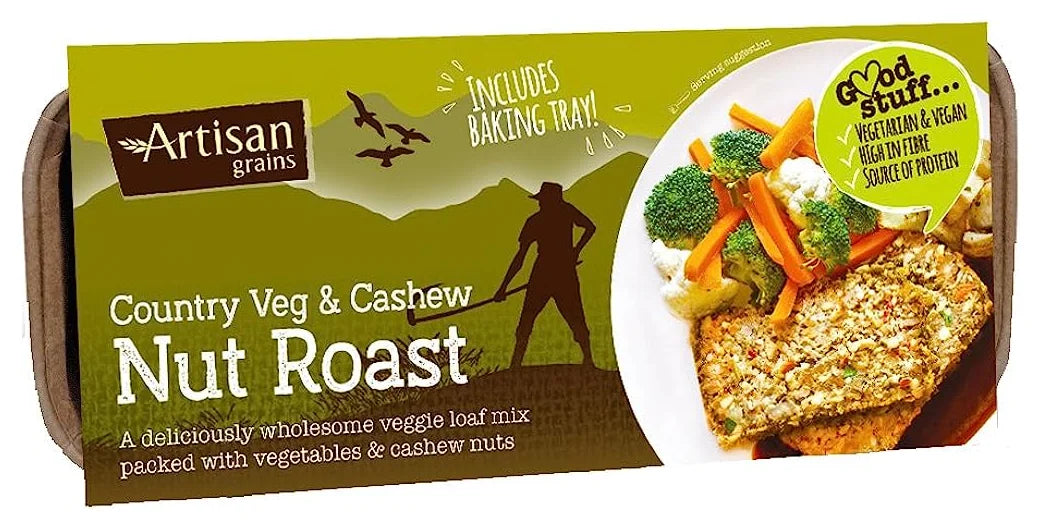 Artisan Grains - Country Veg & Cashew Nut Roast 200G