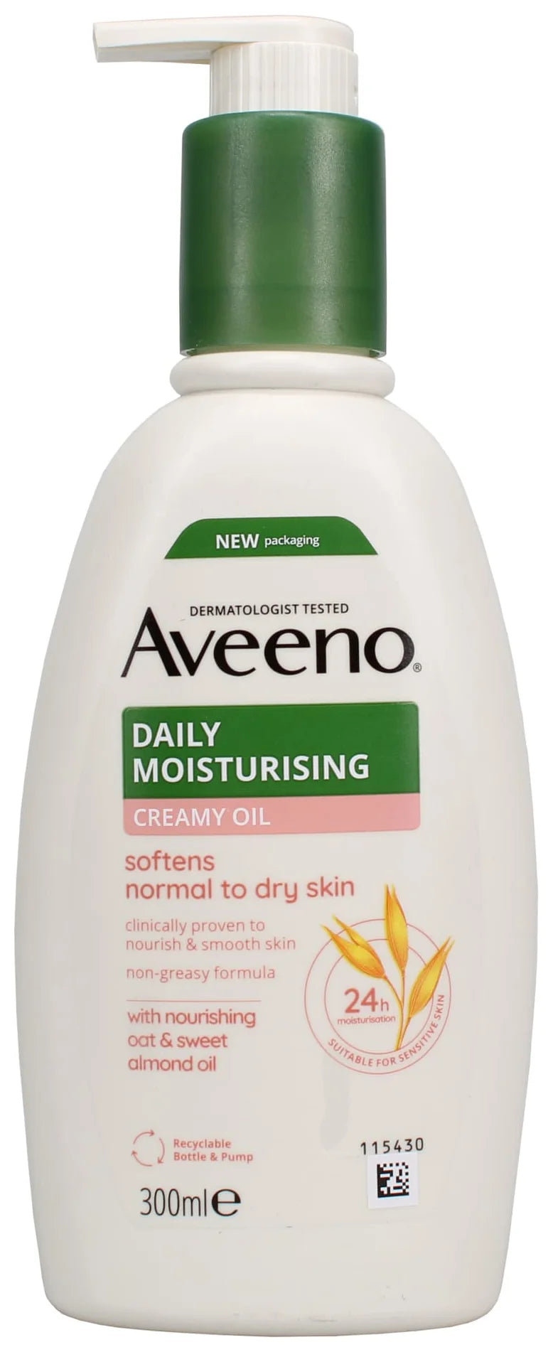 Aveeno Daily Moist Creamy Oil 330ML