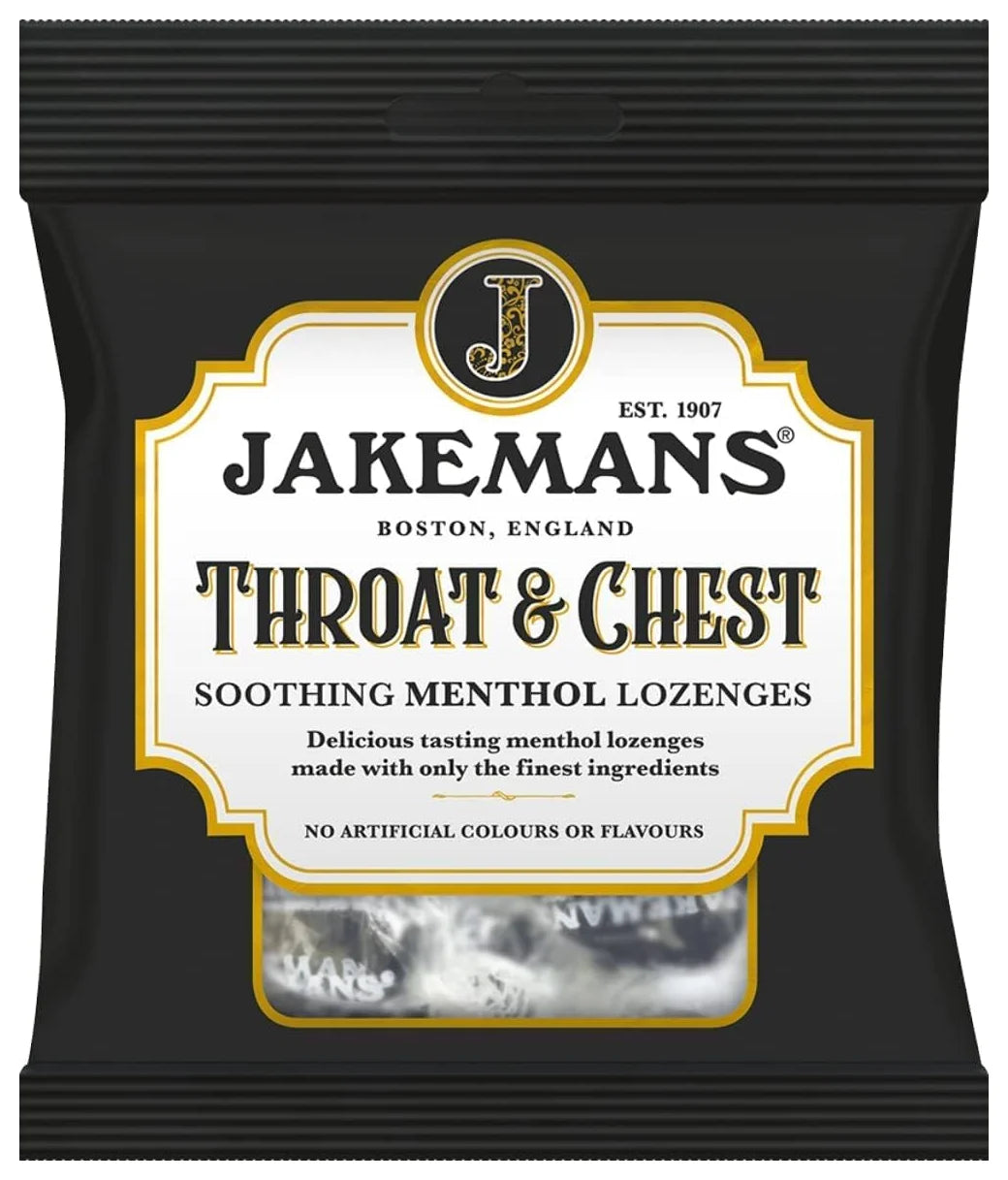Jakemans Lozenges Throat & Chest 73G