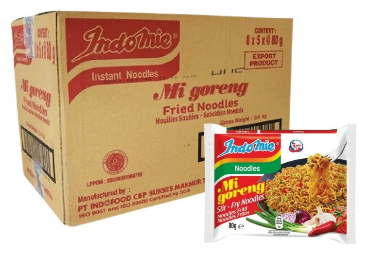Indomie Mi Goreng Fried Noodles 80G (Case 40)