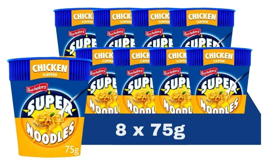 Batchelor's Super Noodles Chicken Pot 75G (Case 8)