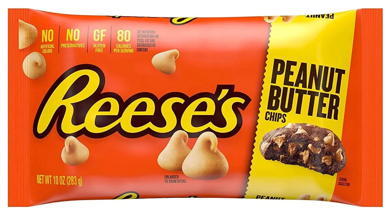 Reese's Peanut Butter Baking Chips (10oz) 283G (Case 12)
