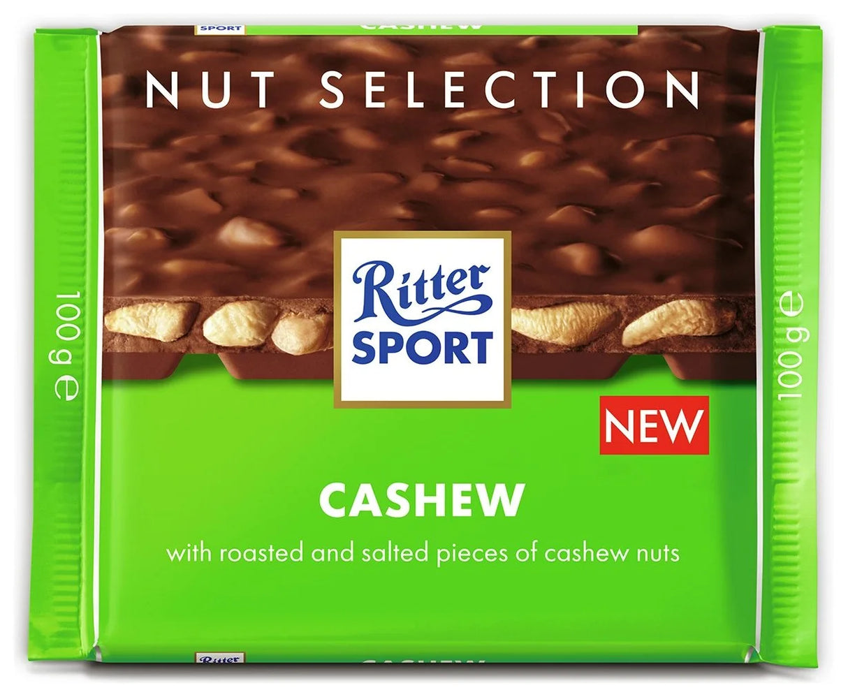 Ritter Sport Milk Cashew 100G (Case 12)