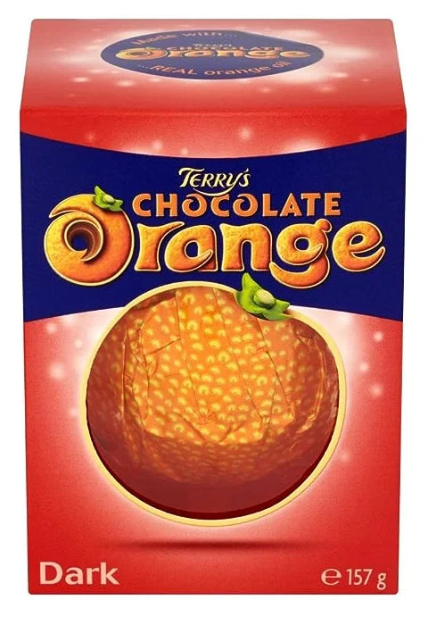 Terrys Dark Chocolate Orange 157G (Case 12)