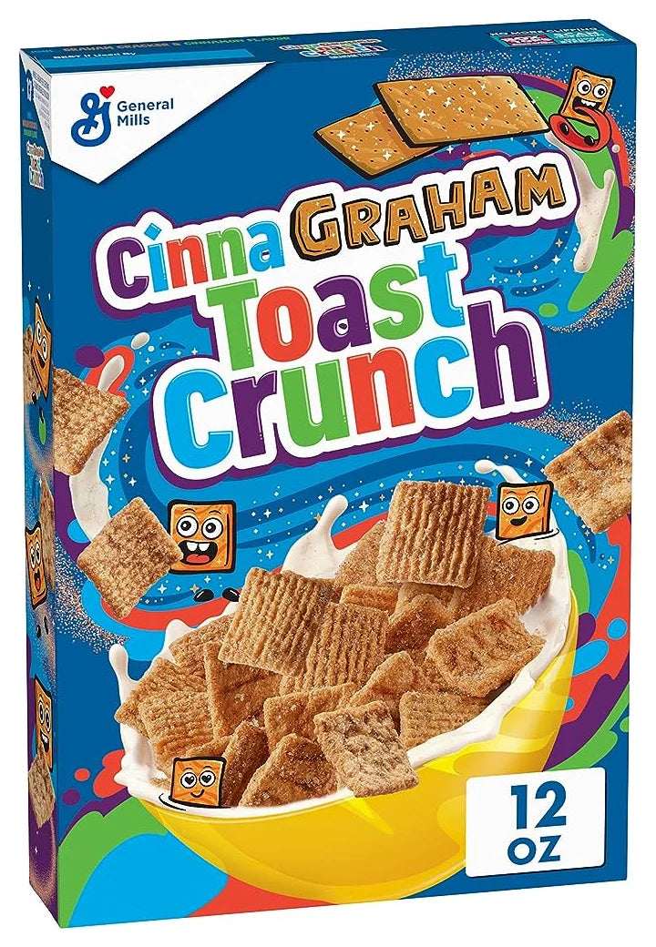 General Mills Cinnagraham Toast Crunch 12 Oz