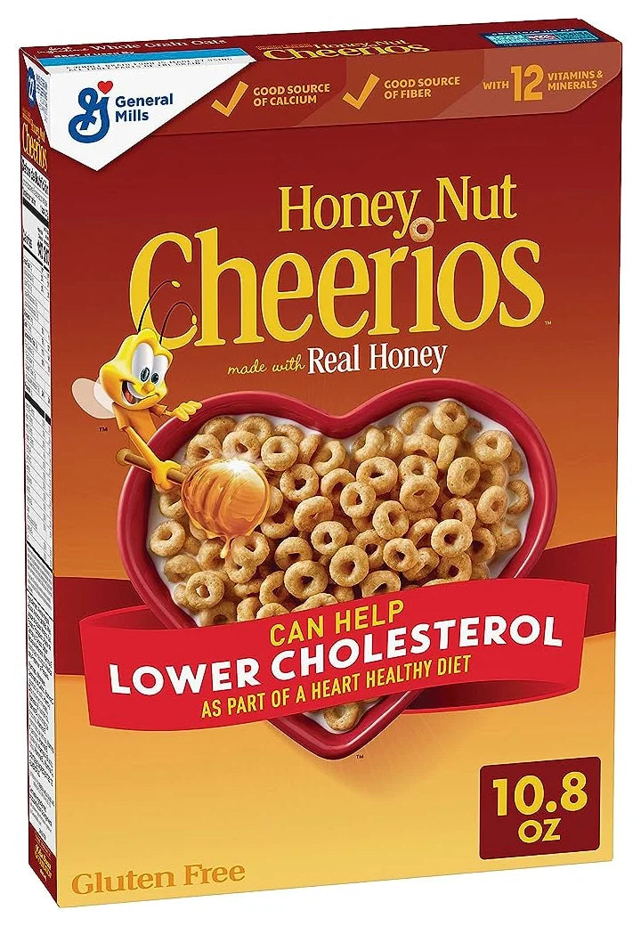 General Mills Honey Nut Cheerios Cereal 10.8 Oz