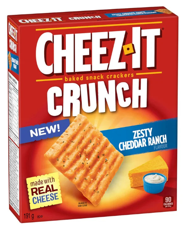 Cheez It Crunch Cheddar Ranch 191G
