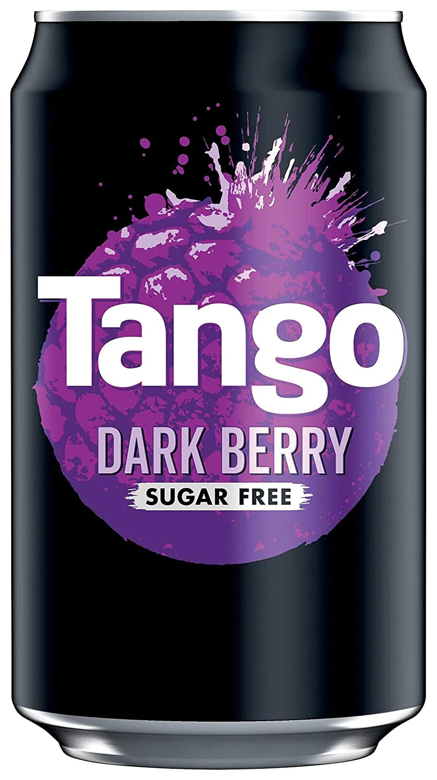 Tango Dark Berry Sugar Free Can 330ml (Case 24)
