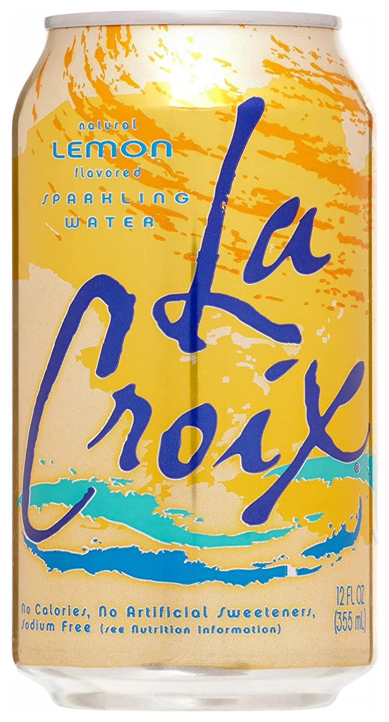 La Croix Lemon Sparkling Water 12Oz (Case 12)