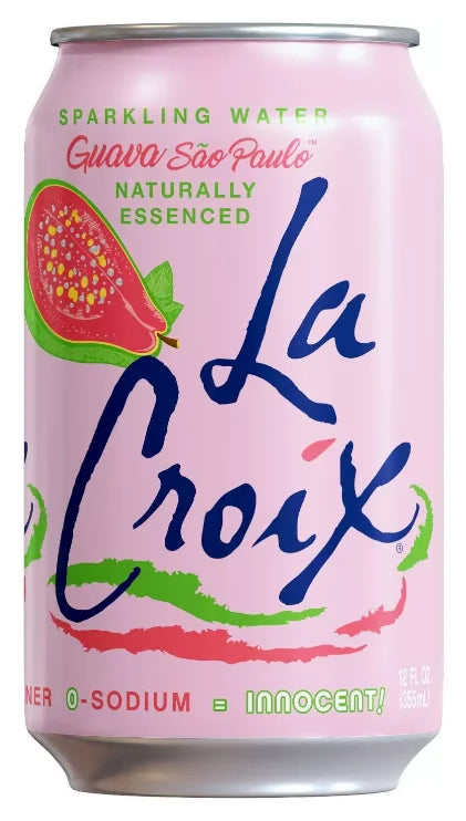 La Croix Guava Sao Paolo Sparkling Water 12oz (355ml) (Case 12)