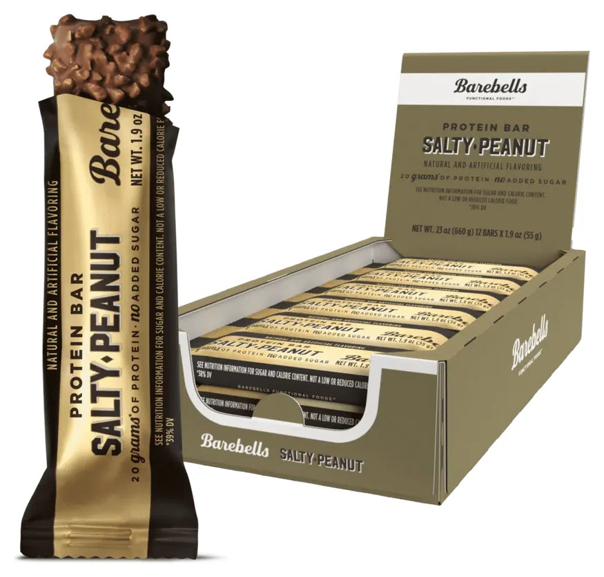 Barebells Salty Peanut Protein Bar 55G (Case of 12)