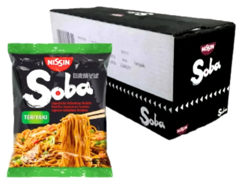 Nissin Soba Bag Teriyaki 110G (Case of 9)