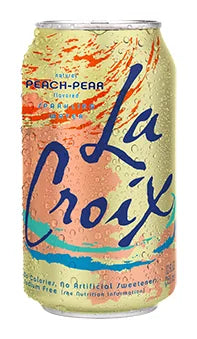 La Croix Peach-Pear Sparkling Water 12oz (Case of 24)