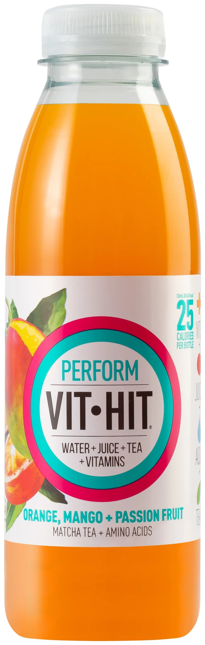 Vit-Hit Perform - Orange, Mango & Passionfruit 500ML (Case of 12)