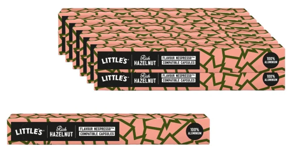 Littles Rich Hazelnut (Nespresso Compatible) - 10 Capsules (Case of 10)