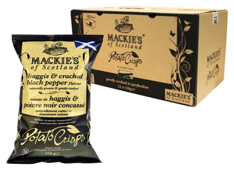 Mackie's Haggis & Cracked Black Pepper 150G (Case of 12)