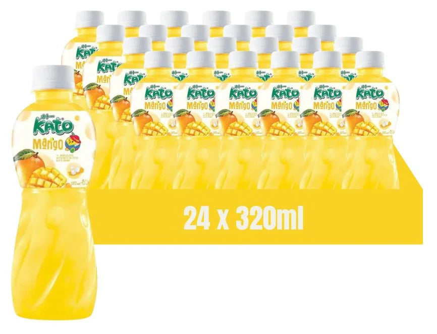 Kato Nata De Coco Mango Juice 320ml (Case of 24)