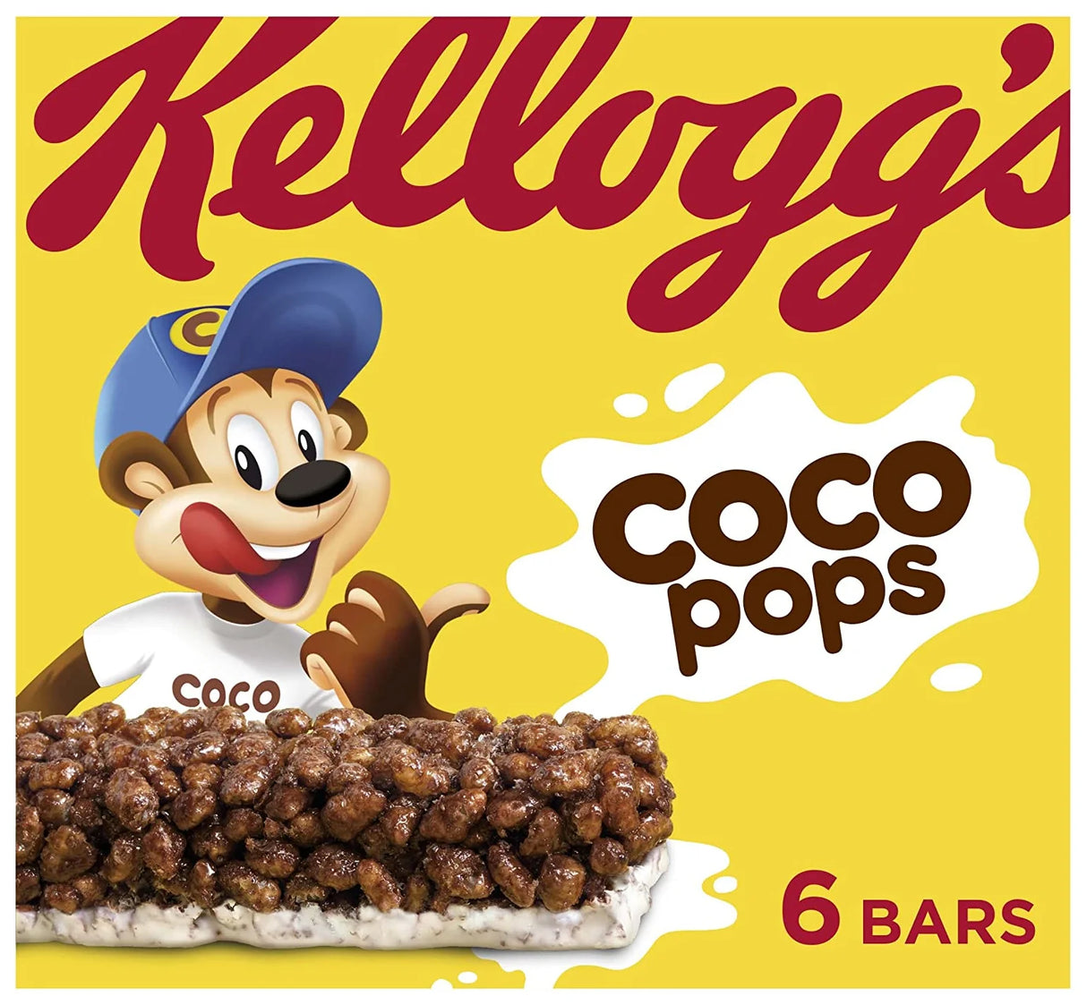 Kellogg's Coco Pops Snack Bar 6x20G (Case of 14)
