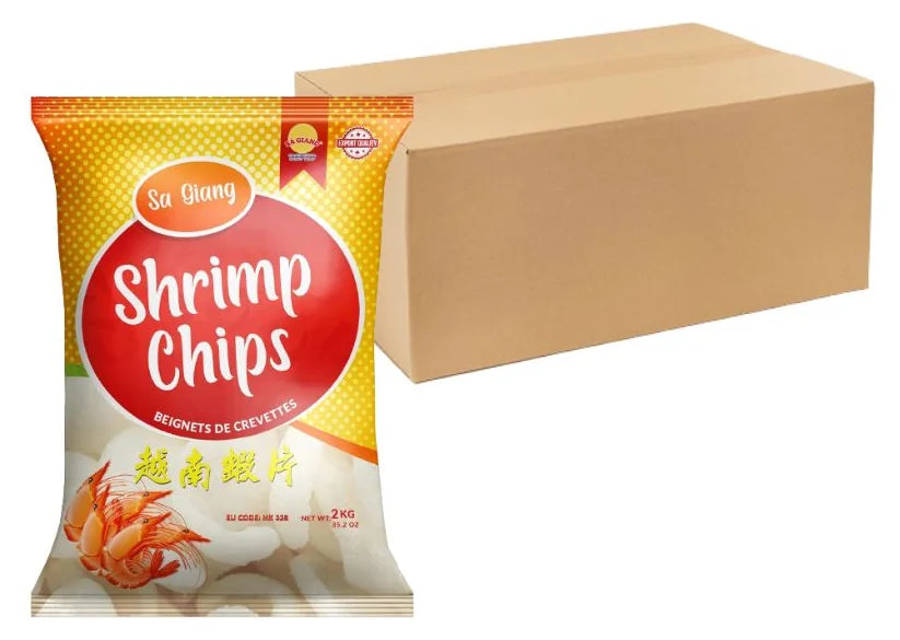Sa Giang Shrimp Chips 2KG (Case of 6)