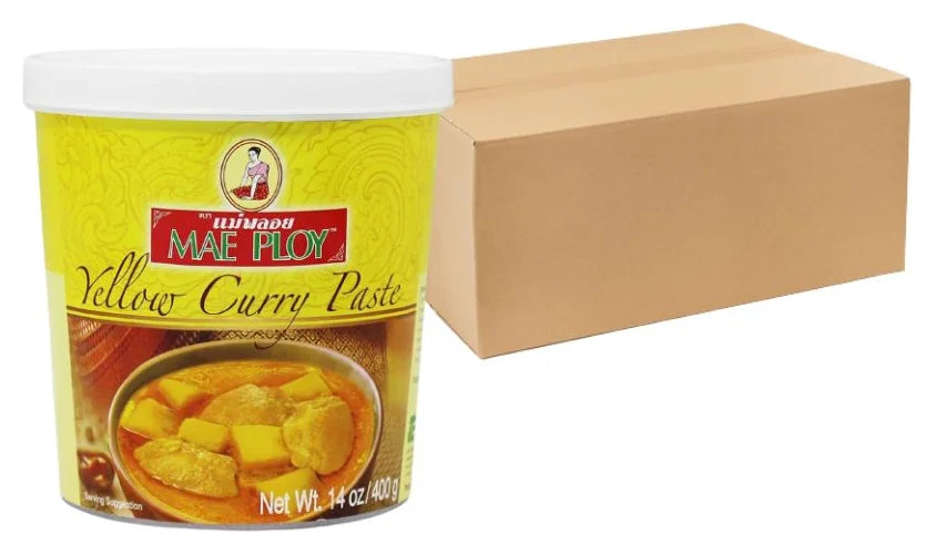 Mae Ploy Yellow Curry Paste 400G (Case of 24)