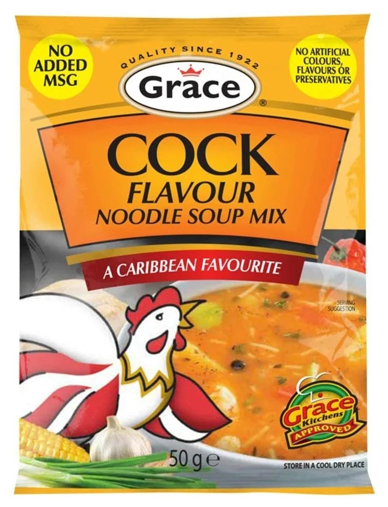 Grace Cock Flavour Soup Mix 50G (Case of 12)