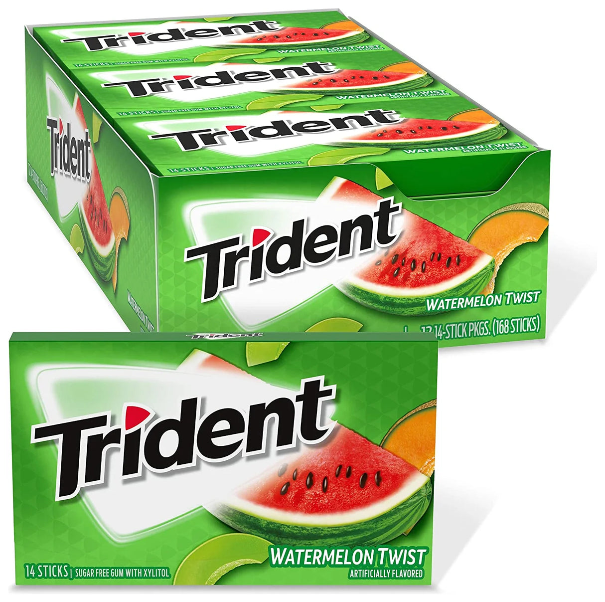 Trident Watermelon Twist 14sticks (Case of 12)