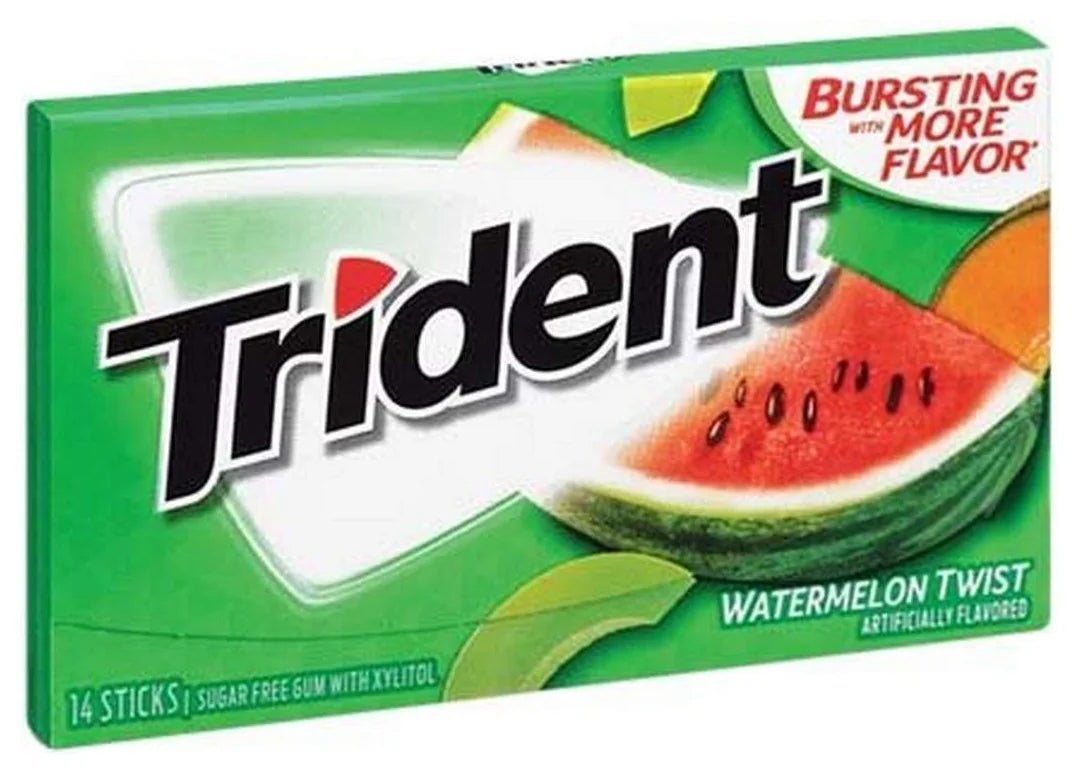 Trident Watermelon Twist 14sticks (Case of 12)