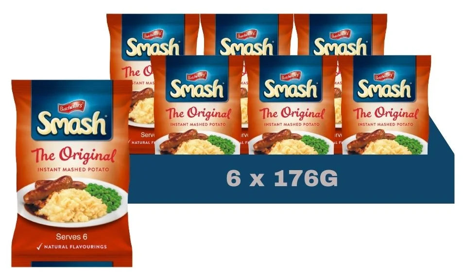 Batchelors Smash Original 176G (Case of 6)