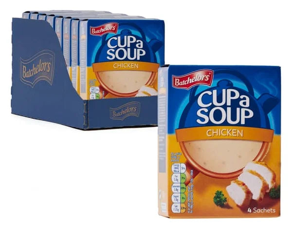 Batchelors Cup-A-Soup Chicken 4 Pack 81G (Case of 9)