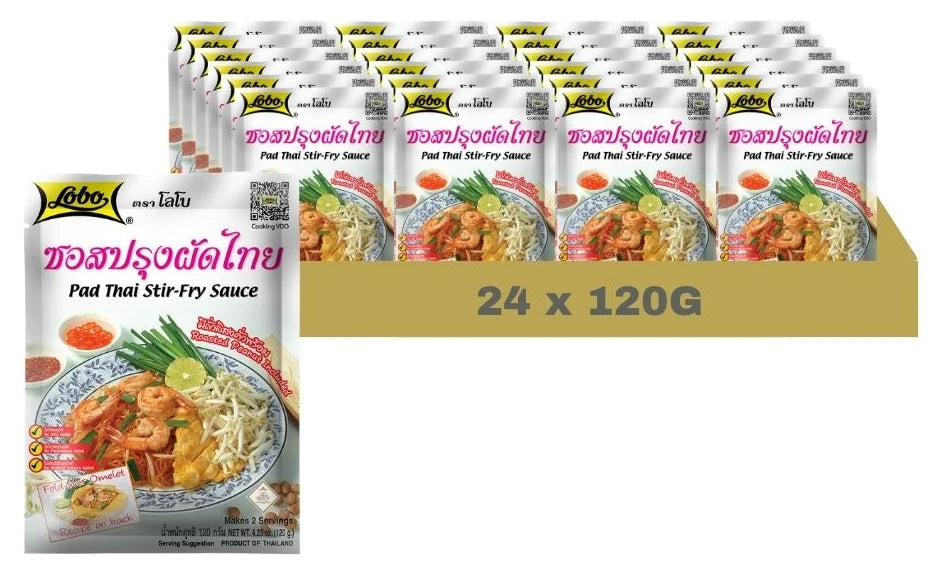 Lobo Pad Thai Stir Fry Sauce 120G (Case of 24)