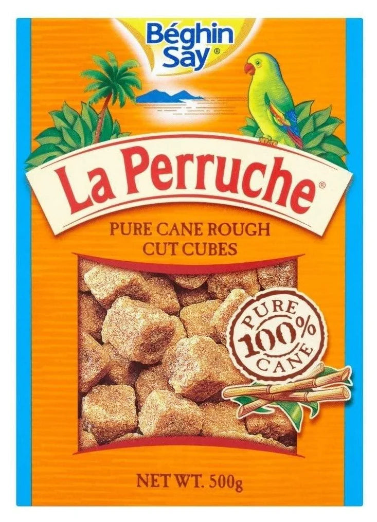 La Perruche Brown Rough Sugar Pieces 500G - World Food Shop