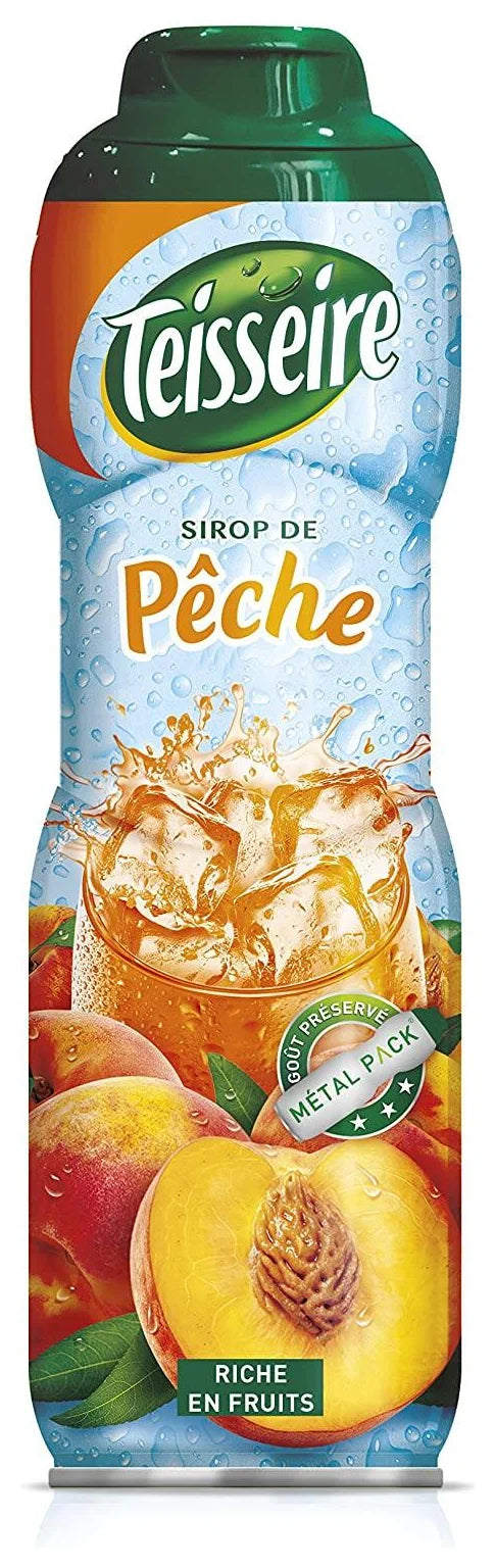 Teisseire Peach Cordial 60Cl - World Food Shop