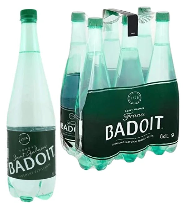 Badoit Sparkling Mineral Water 1L (Case of 6)