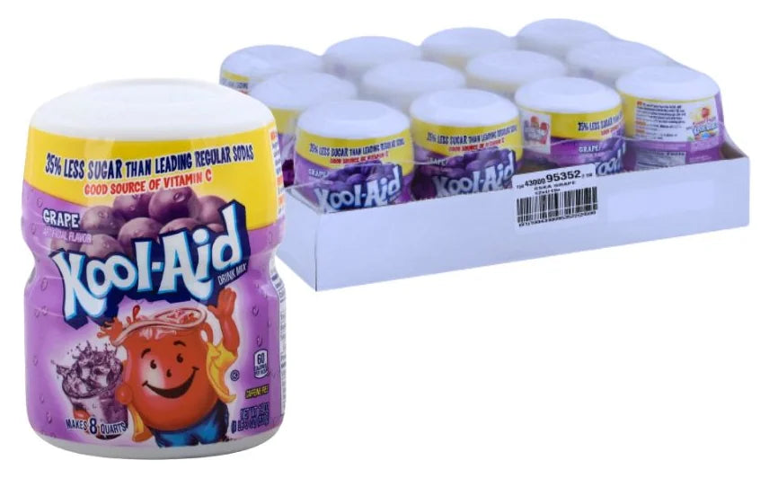 Kool Aid Sweetened Grape 19Oz (Case of 12)