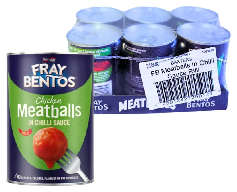 Fray Bentos Meatballs In Chilli Sauce 380G (Case of 6)