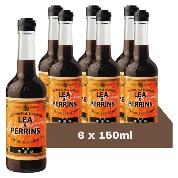 Lea & Perrins Worcestershire Sauce 150ML (Case of 6)