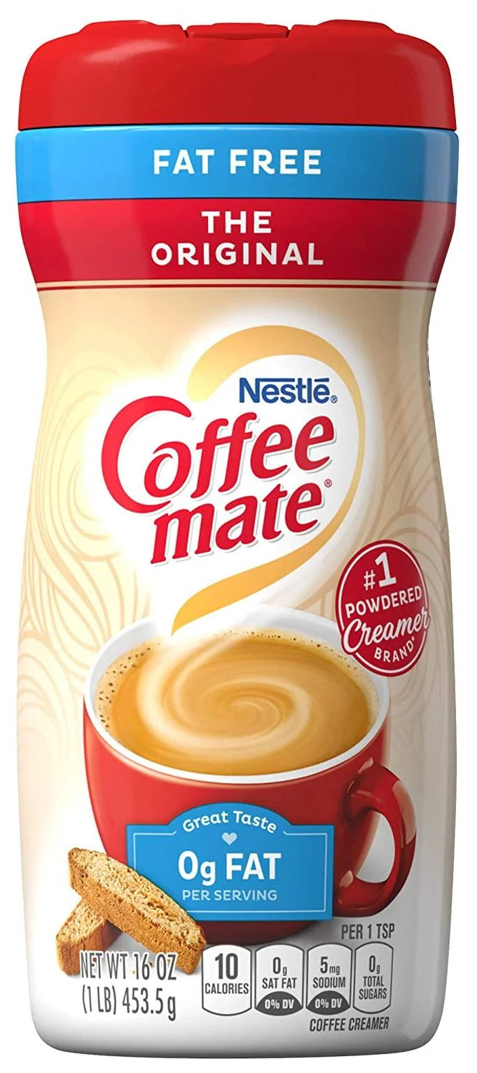 Coffee-Mate Fat Free Creamer Powder 16Oz - World Food Shop