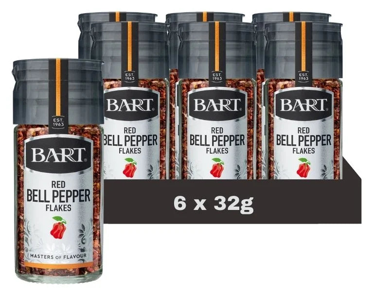 Bart Red Bell Pepper Flakes 32G (Case of 6)