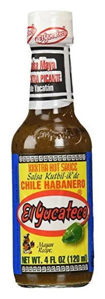 El Yucateco Habanero Hot 120Ml - World Food Shop