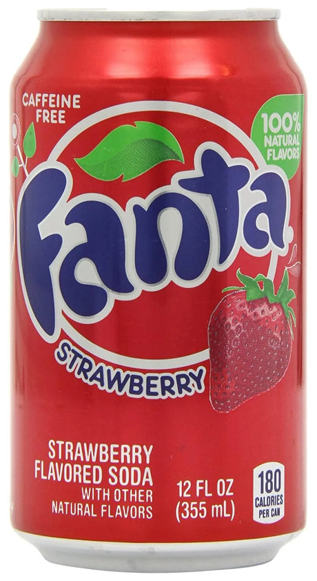 Fanta Strawberry Cans 355Ml - World Food Shop