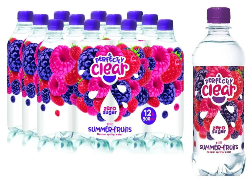 Perfectly Clear Water Still Summer Fruit 500ML (Case of 12)