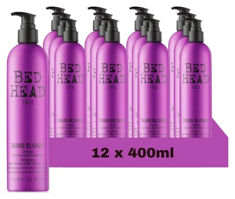 TIGI Bed Shampoo Head Dumb Blonde 400ML (Case of 12)