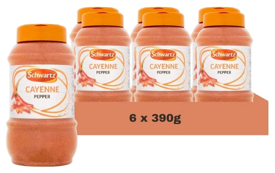 Schwartz Cayenne Pepper 390G (Case of 6)
