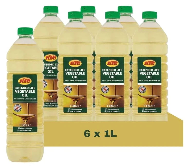 KTC Vegetable Oil 1L (Case of 6)